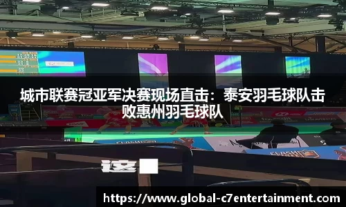 城市联赛冠亚军决赛现场直击：泰安羽毛球队击败惠州羽毛球队